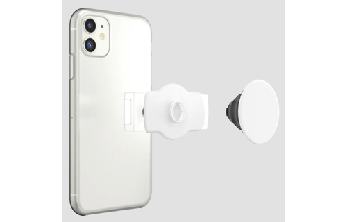 PopSockets PopGrip Slide Stretch - White
