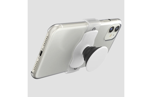 PopSockets PopGrip Slide Stretch - White