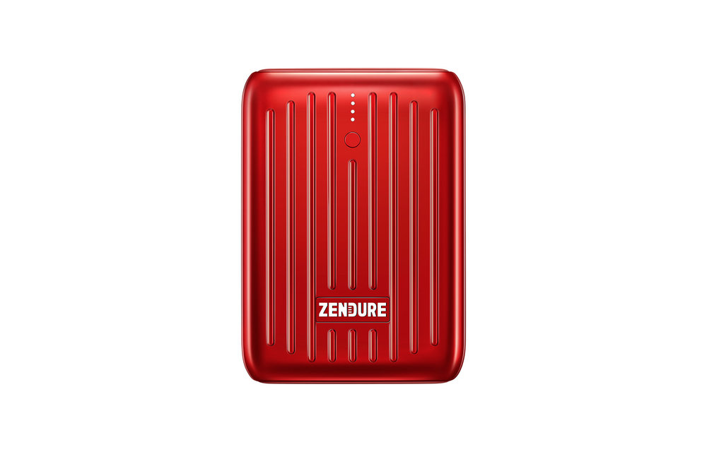 Zendure SuperMini with Lightning and USB-C Connector 20w, 10'000mAh - Red