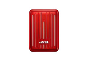 Zendure SuperMini with Lightning and USB-C Connector 20w, 10'000mAh - Red