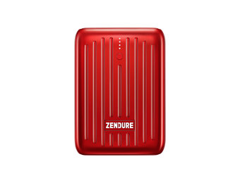 Zendure SuperMini with Lightning and USB-C Connector 20w, 10'000mAh - Red
