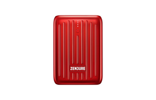 Zendure SuperMini with Lightning and USB-C Connector 20w, 10'000mAh - Red