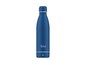 Goui Loch Stainless Steel Water Bottle Wireless Charger 6000 mah - Blue
