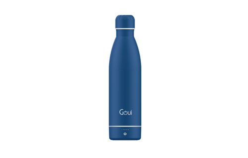 Goui Loch Stainless Steel Water Bottle Wireless Charger 6000 mah - Blue
