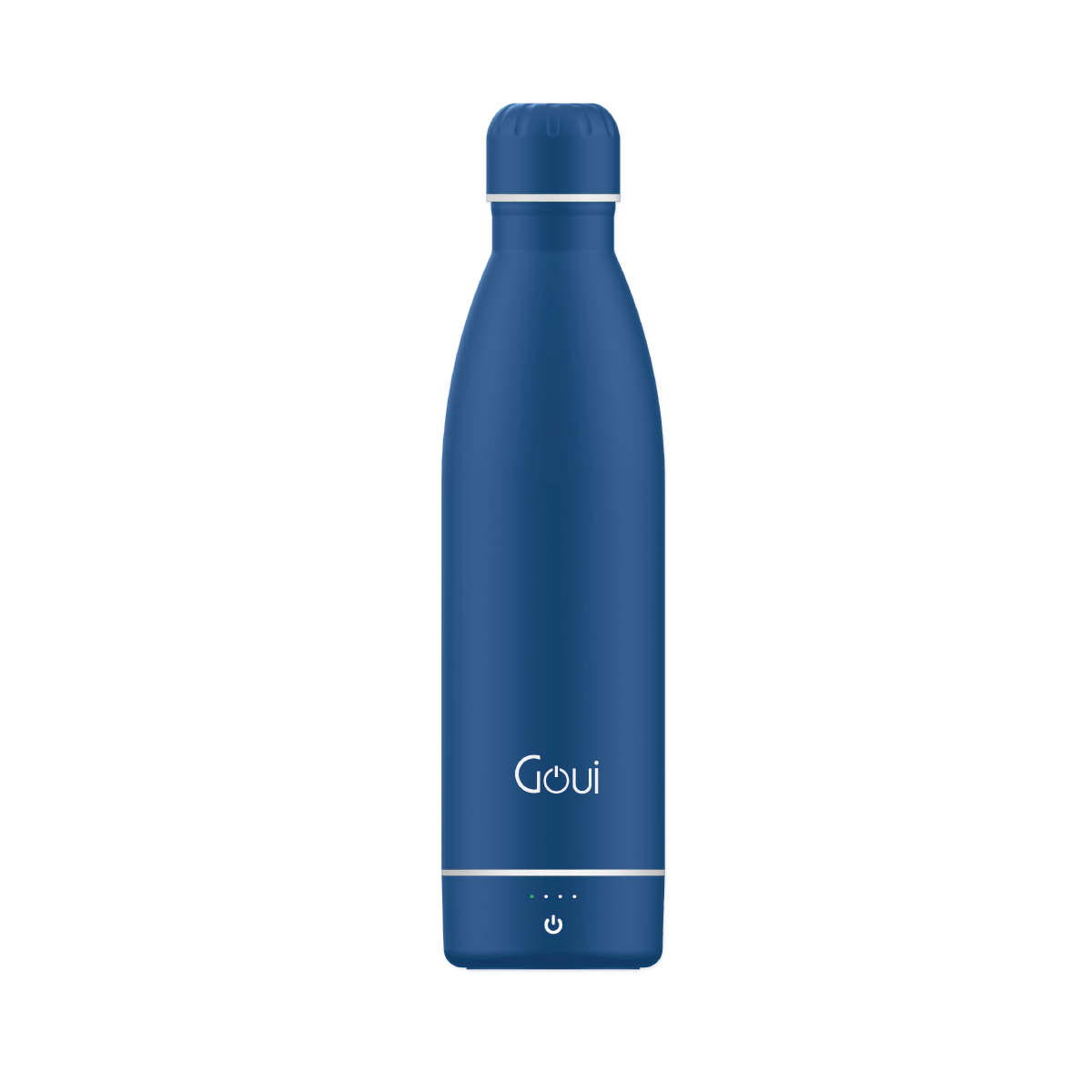 Goui Loch Stainless Steel Water Bottle Wireless Charger 6000 mah - Blue