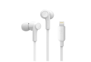 Belkin Rockstar In-Ear Headphones with Lightning Connector - White
