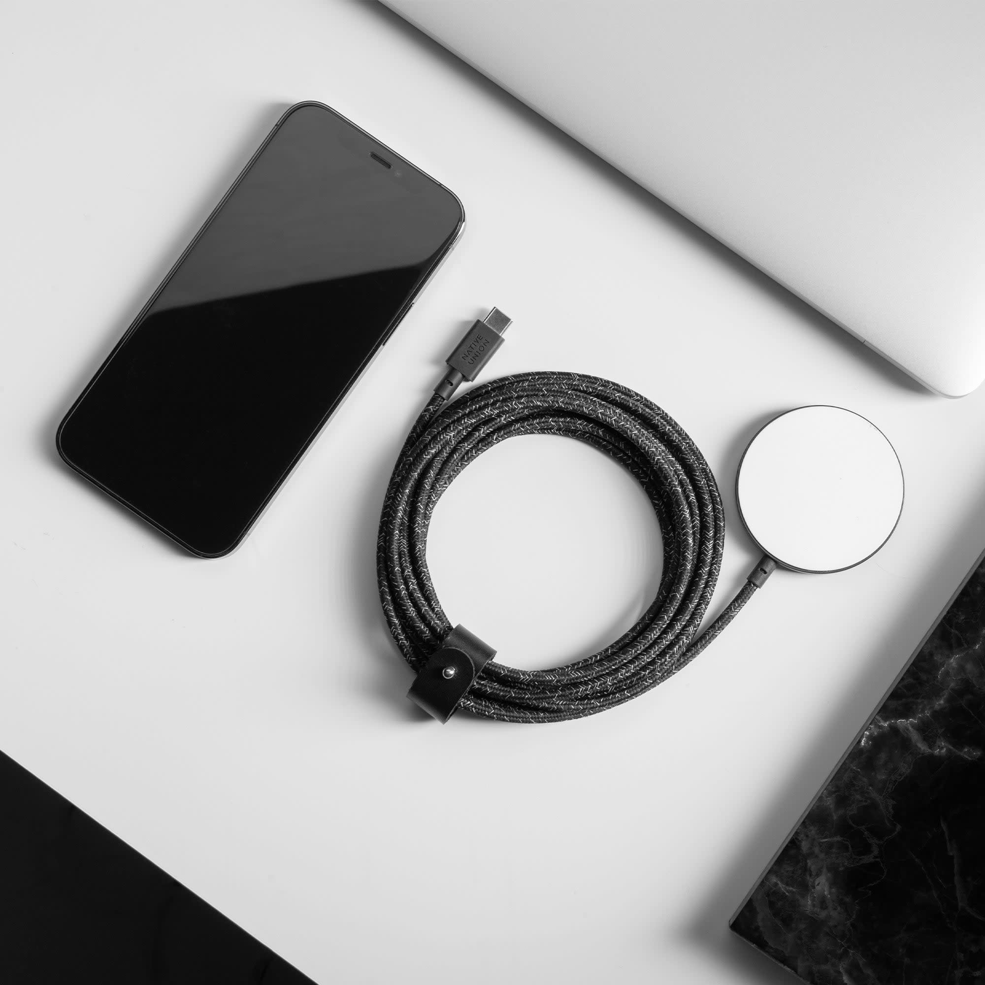 Native Union Snap Cable XL Magnetic Wireless Charging Pad 3m - Cosmos