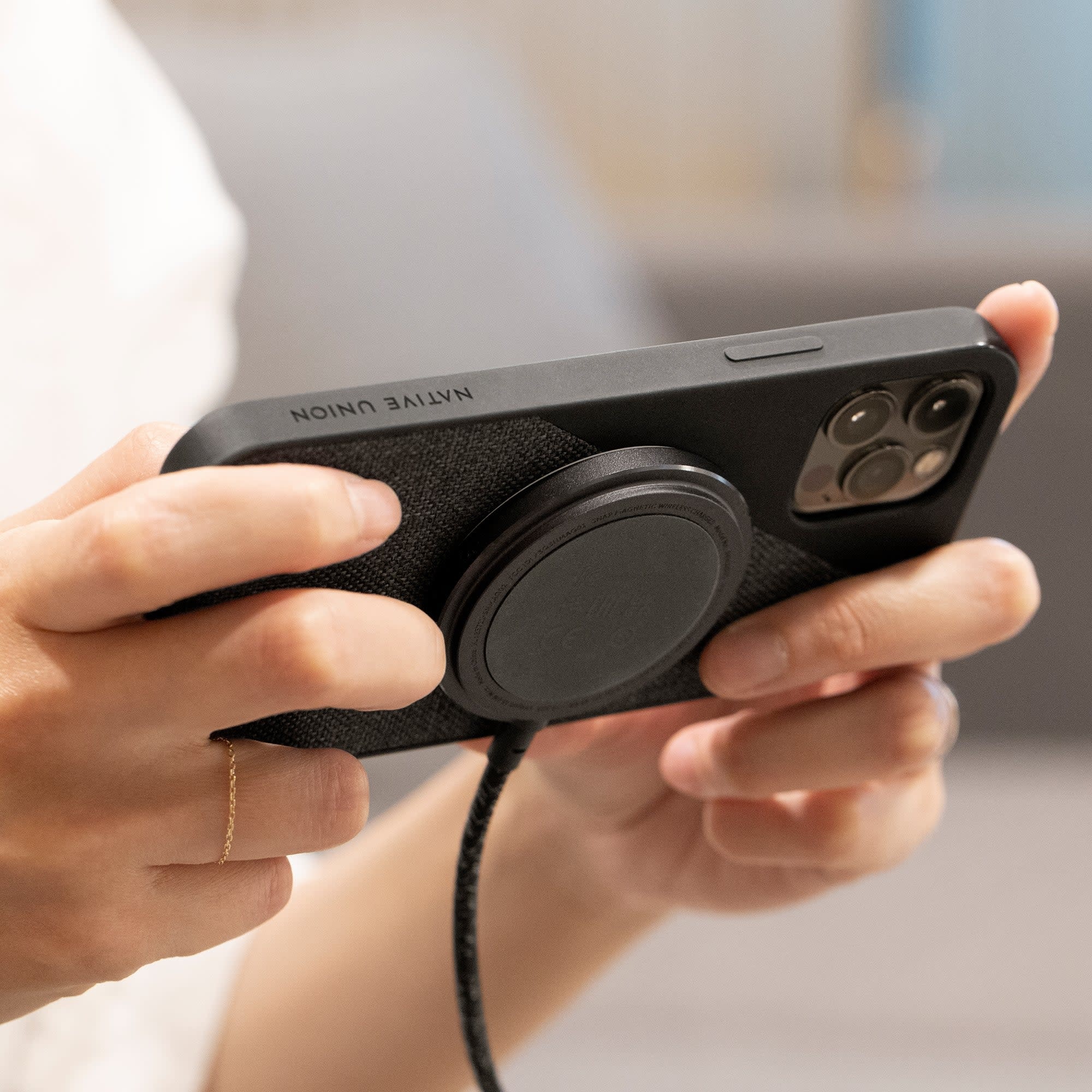 Native Union Snap Cable XL Magnetic Wireless Charging Pad 3m - Cosmos