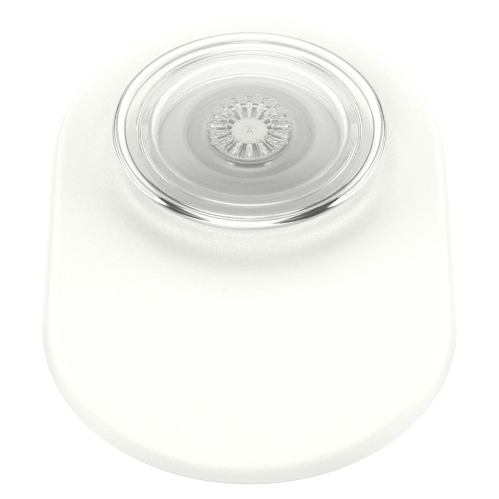 PopSockets PopGrip & Stand for MagSafe Phone Holder - White/Clear