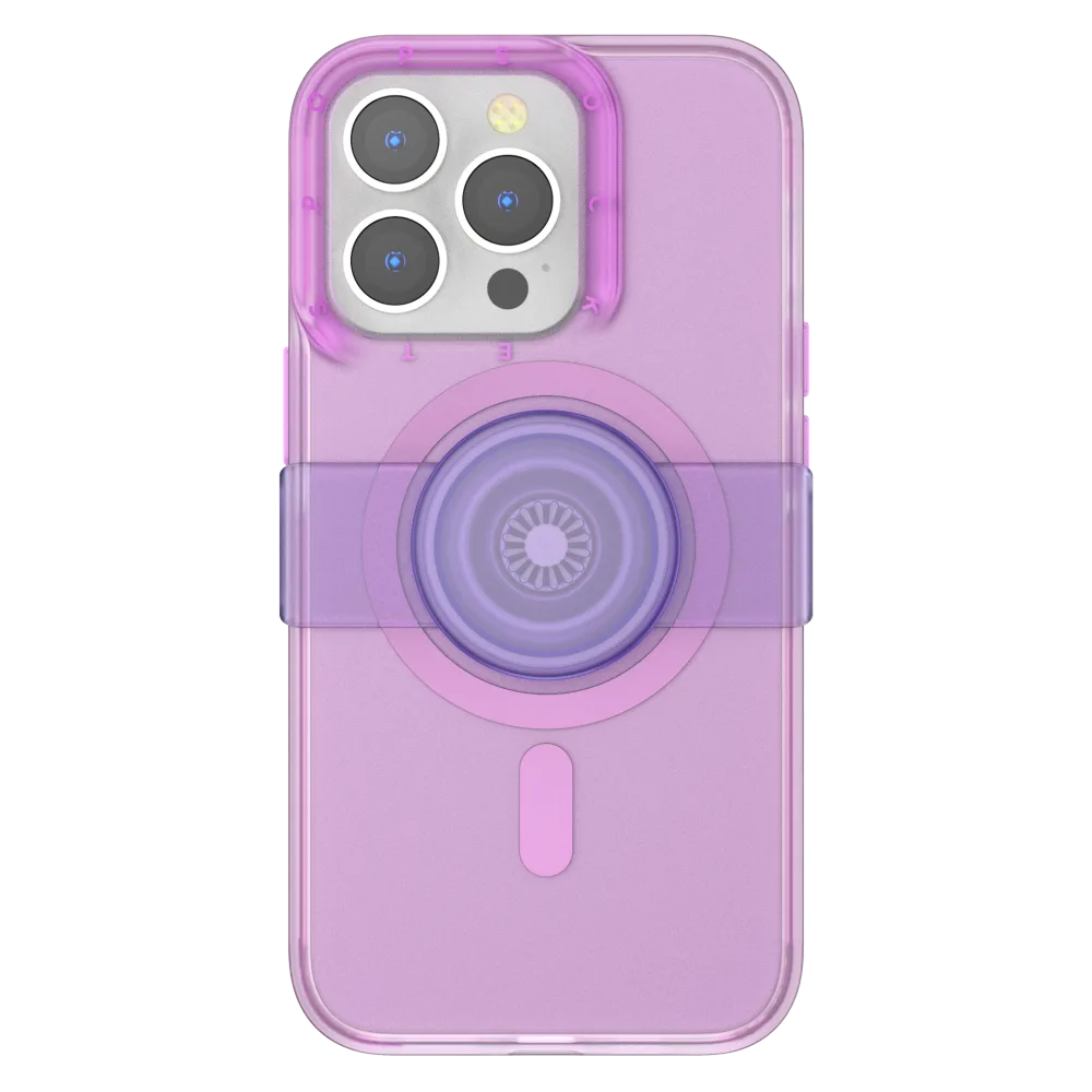 PopSockets MagSafe PopGrip Slide Case for Apple iPhone 13 Pro - Violet