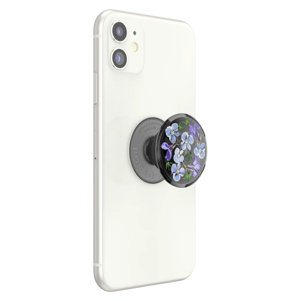 PopSockets PopGrip - Translucent Black Night Garden