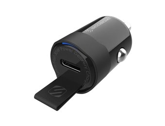 Scosche PowerVolt Fast Charge USB C Car Charger 30W - Black