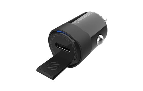 Scosche PowerVolt Fast Charge USB C Car Charger 30W - Black