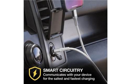 Scosche PowerVolt Fast Charge USB C Car Charger 30W - Black