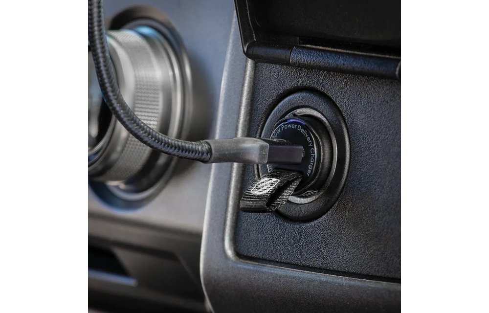 Scosche PowerVolt Fast Charge USB C Car Charger 30W - Black