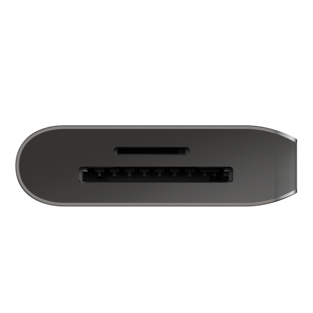 Belkin Connect USB-C 7 in 1 Multiport Adapter with 3.5mm jack 100w  - Gray