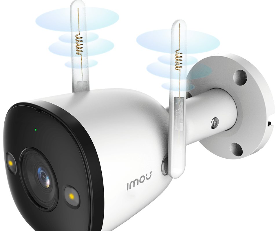 Imou Bullet 2E - 4MP Full Color Outdoor Security Camera - White
