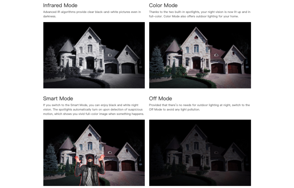 Imou Bullet 2E - 4MP Full Color Outdoor Security Camera - White