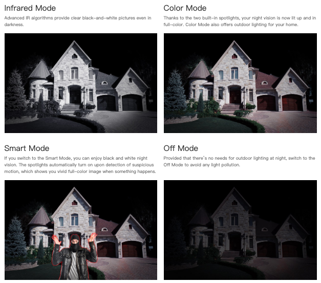 Imou Bullet 2E - 4MP Full Color Outdoor Security Camera - White