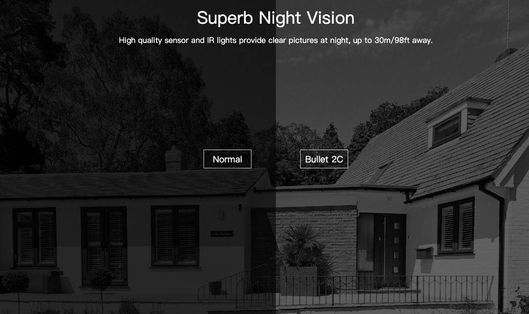 Imou Bullet 2C - 4MP Outdoor Security Camera - White