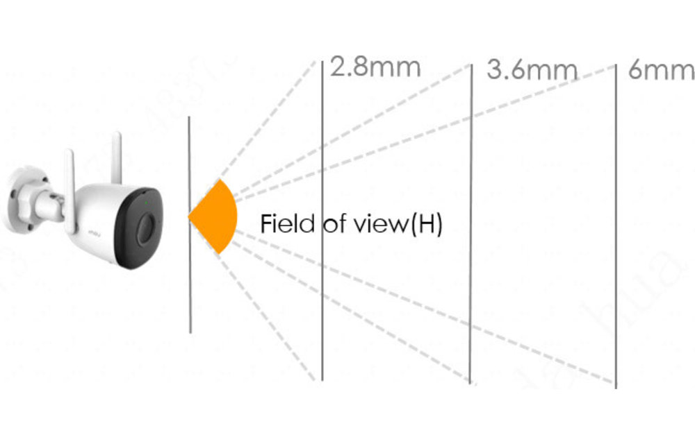 Imou Bullet 2C - 4MP Outdoor Security Camera - White