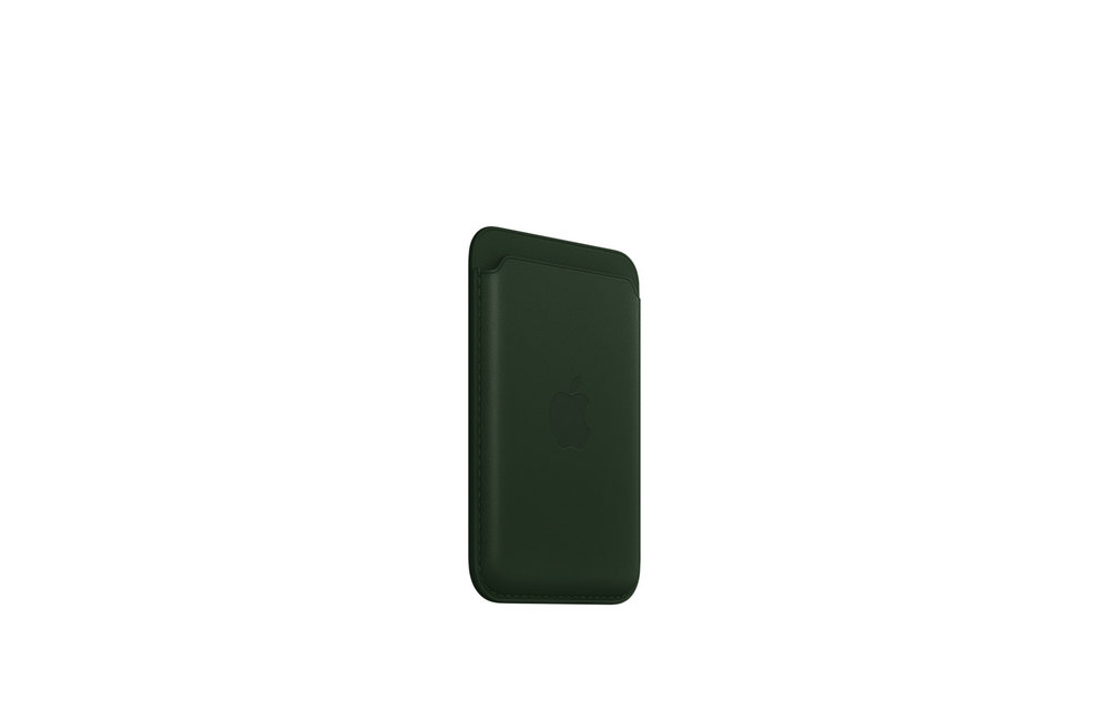 Apple iPhone Leather Wallet with MagSafe - Sequoia Green