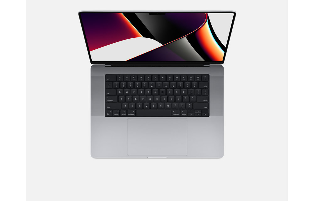 Apple MacBook Pro 16-inch Apple M1 Pro Chip with 10-core CPU and 16-core GPU, 16 GB, 512B SSD English/Arabic - Space Gray