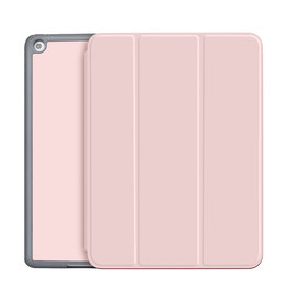 Green Premium Vegan Leather Case For iPad 10.2" 2021 - Pink