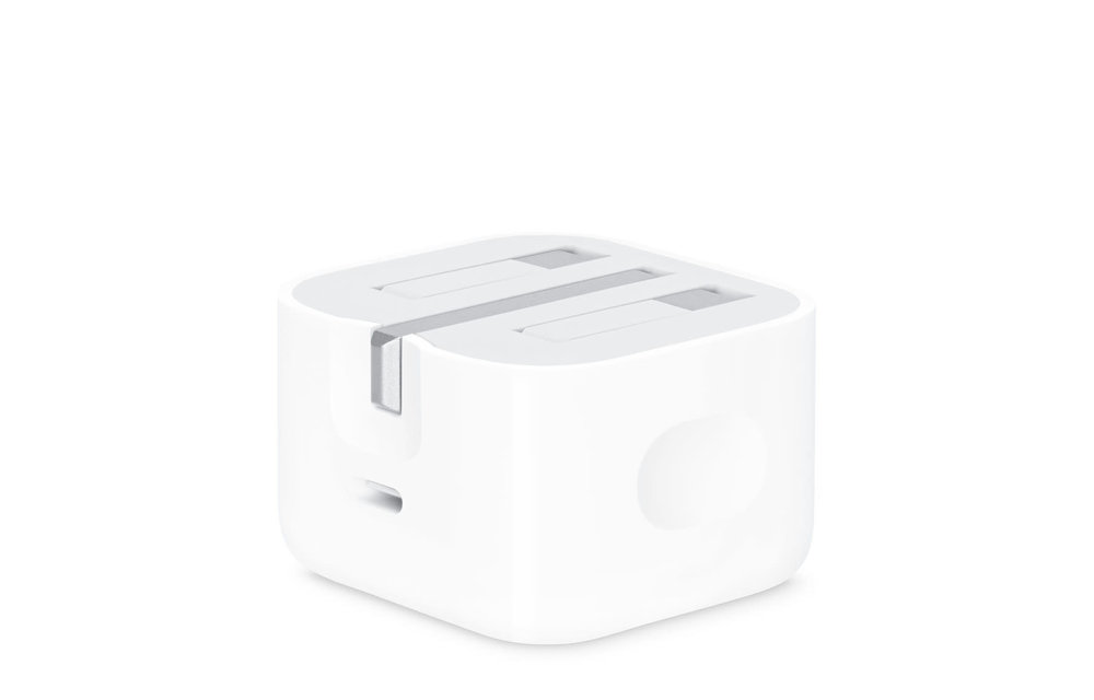 Apple USB-C 20 Watts Fast Charger Adapter Folding Pin UK