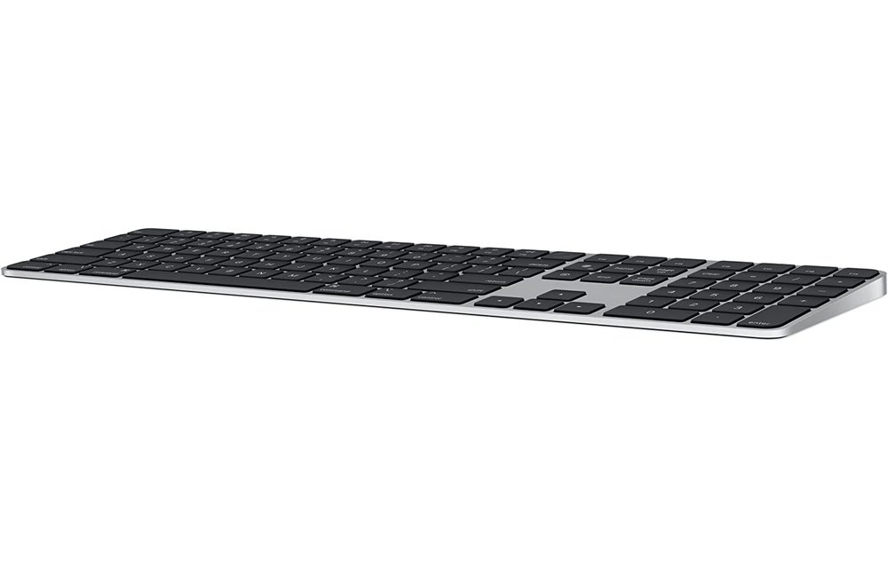 Apple Magic Keyboard with Touch ID and Numeric Keypad for Mac models with Apple silicon Black Keys - Arabic/English