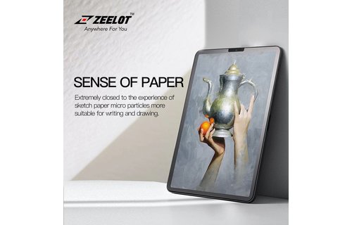 Zeelot Solidsleek Pure Glass HD Clear Screen Protector for iPad 10.2" - Clear