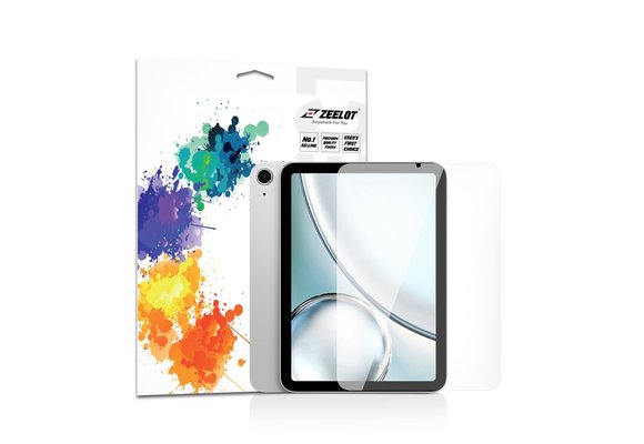 Zeelot Solidsleek Pure Glass Screen Protector for iPad Mini 8.3" 6th/7th Generation - Clear