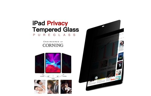Zeelot Pure Glass Screen Protector for iPad 10.2" - Privacy