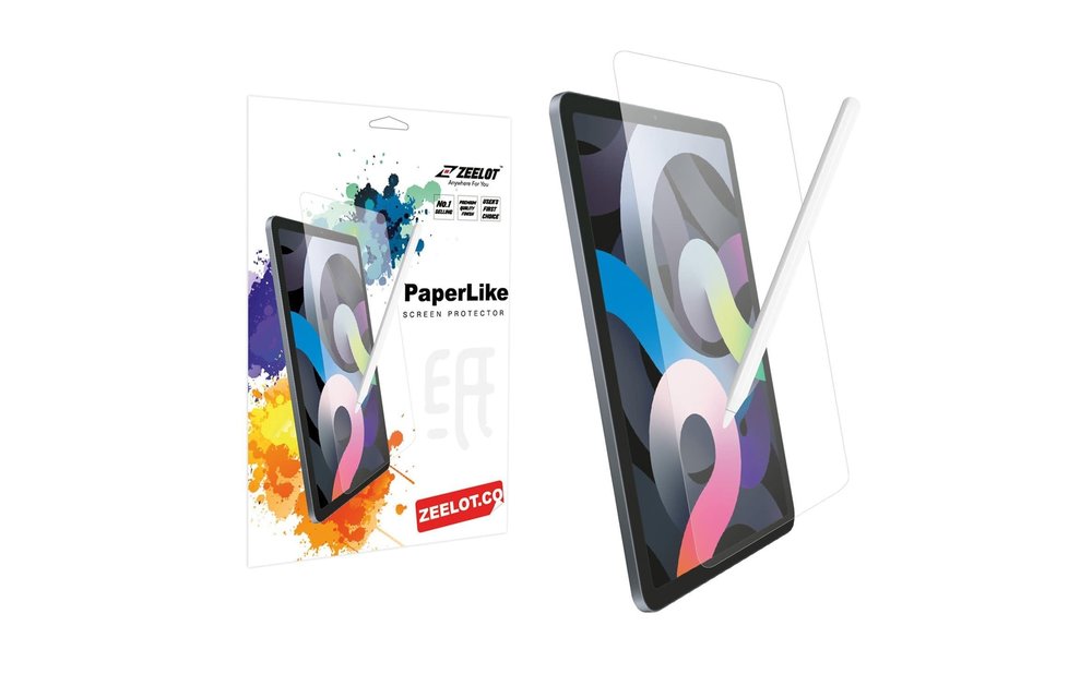 Zeelot Paperlike Screen Protector for iPad Pro 12.9'' (2018-2022)- Clear