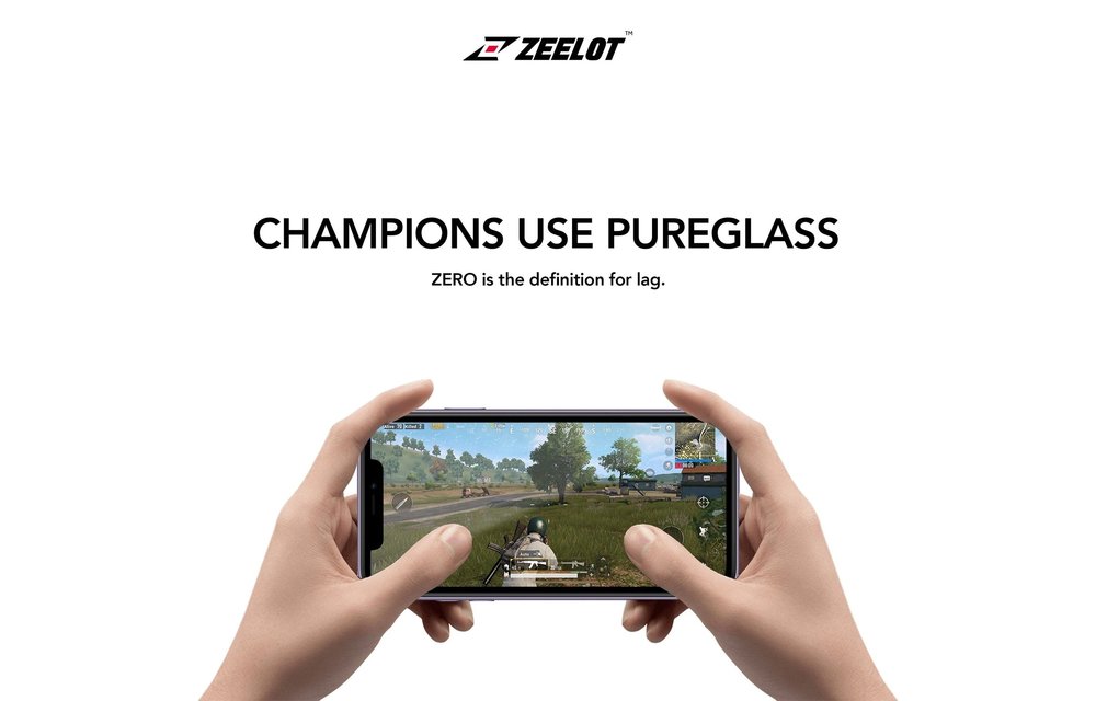 Zeelot Steel Wire Pure Glass Screen Protector for iPhone 11 Pro - Privacy