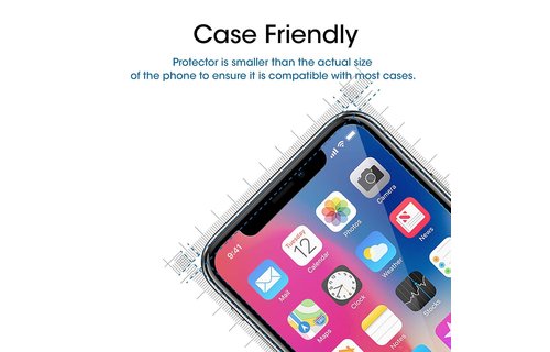 Zeelot Steel Wire Pure Glass Screen Protector for iPhone 11 Pro - Privacy