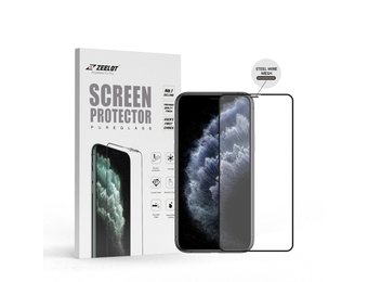 Zeelot Steel Wire Pure Glass Screen Protector for iPhone 11 Pro Max - Privacy