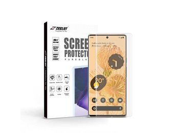 Zeelot Pure Glass Tempered Glass Screen Protector for Google Pixel 6 Pro - Clear