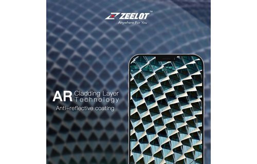Zeelot Titanium Steel with Corning Glass Lens Protector for iPhone 12 Pro - Navy Blue