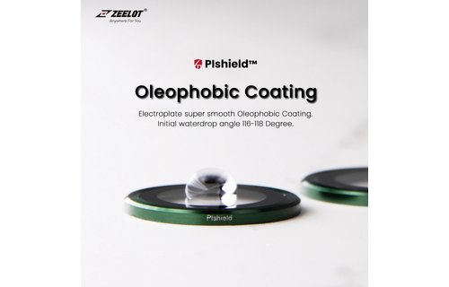 Zeelot Pishield Titanium Alloy Lens Protector for iPhone 13 / 13mini - Iridescent