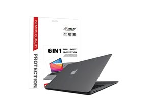 Zeelot 6 in 1 Full Body Protection With Screen Protector for MacBook Air13" (A2289/A2338) - Space Gray
