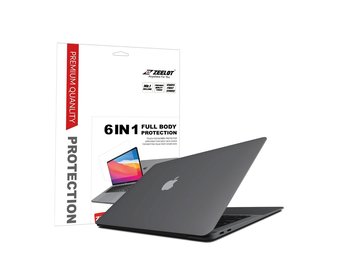 Zeelot 6 in 1 Full Body Protection With Screen Protector for MacBook Air13" (A2289/A2338) - Space Gray