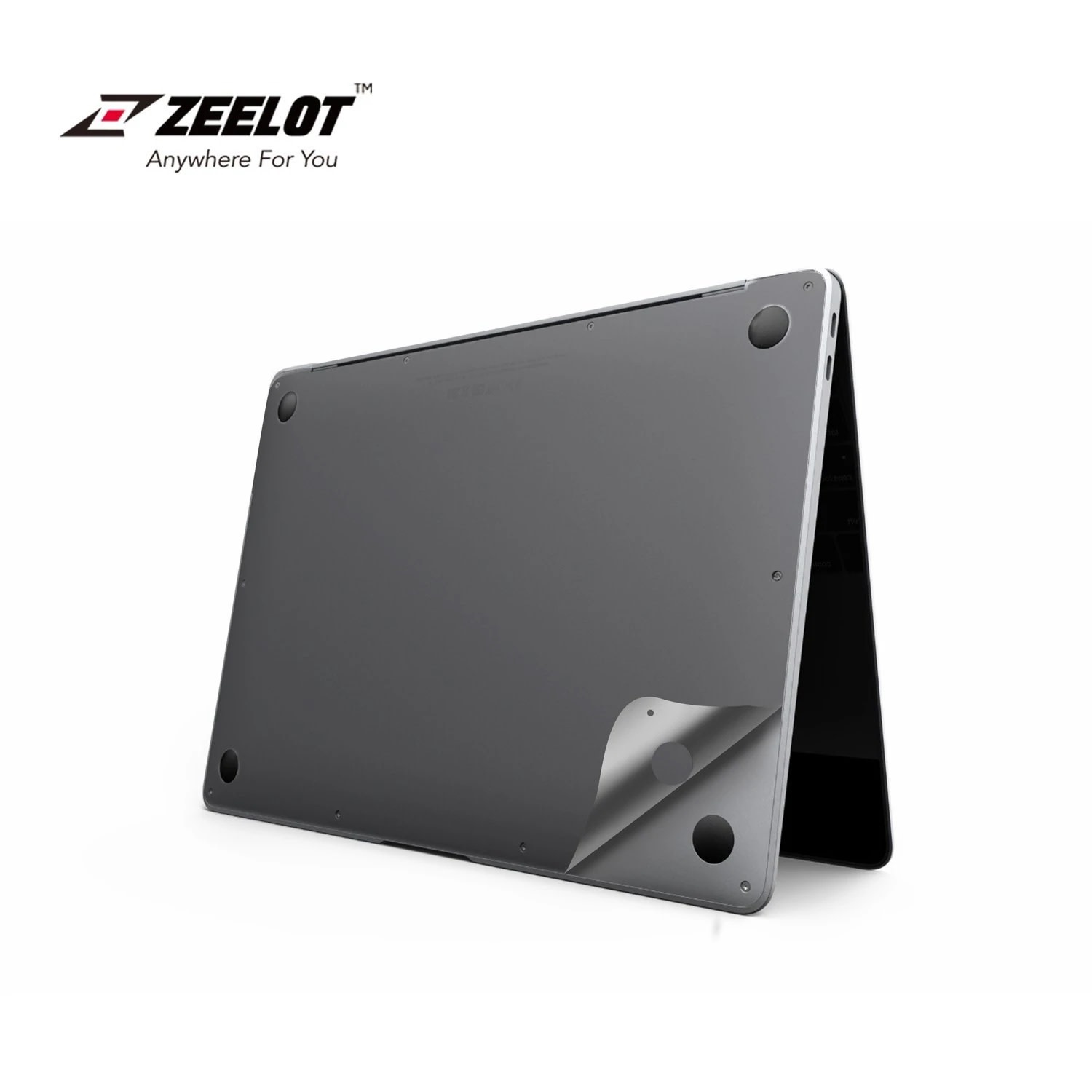 Zeelot 6 in 1 Full Body Protection With Screen Protector for MacBook Air13" (A2289/A2338) - Space Gray