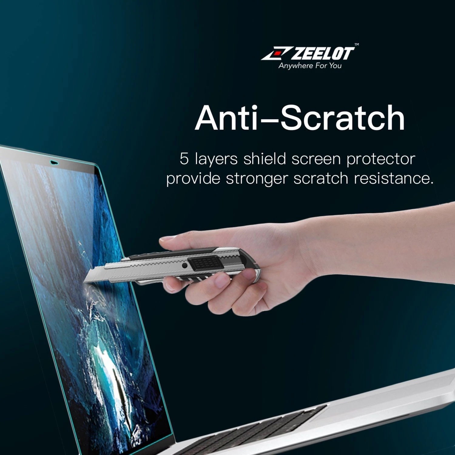 Zeelot Screen Protector for MacBook Pro 13" - Clear
