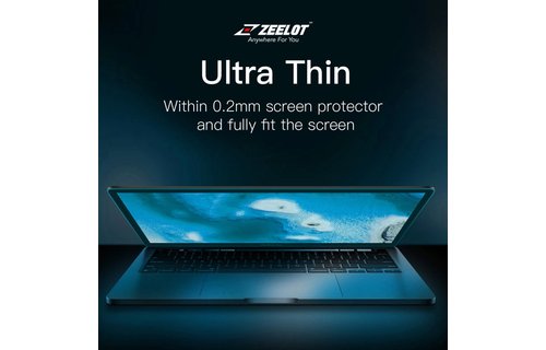 Zeelot Screen Protector for MacBook Pro 13" - Clear