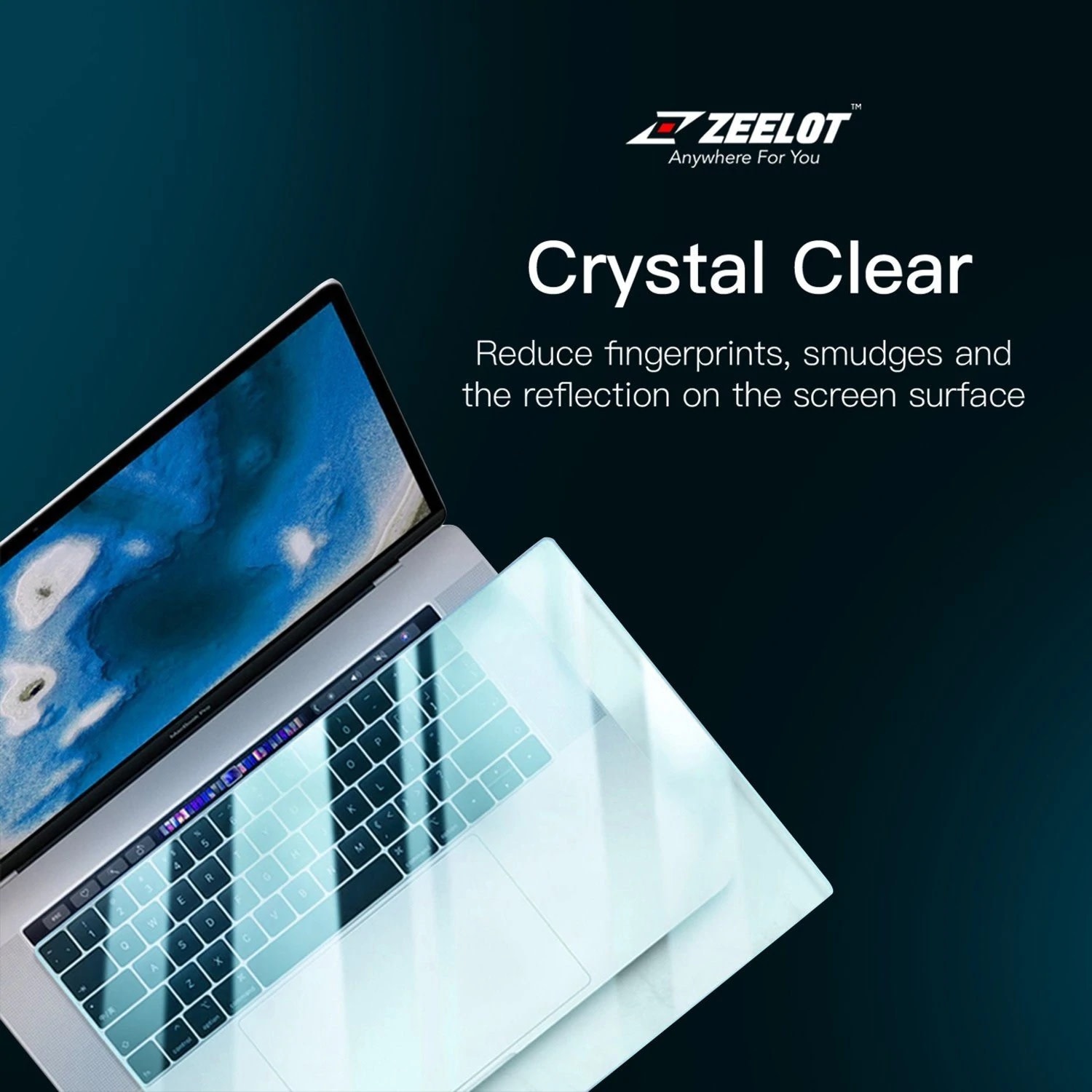 Zeelot Screen Protector for MacBook Pro 13" - Clear