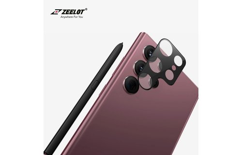 Zeelot Anti Exposure Lens Protector for Samsung Galaxy S22 Ultra - Black