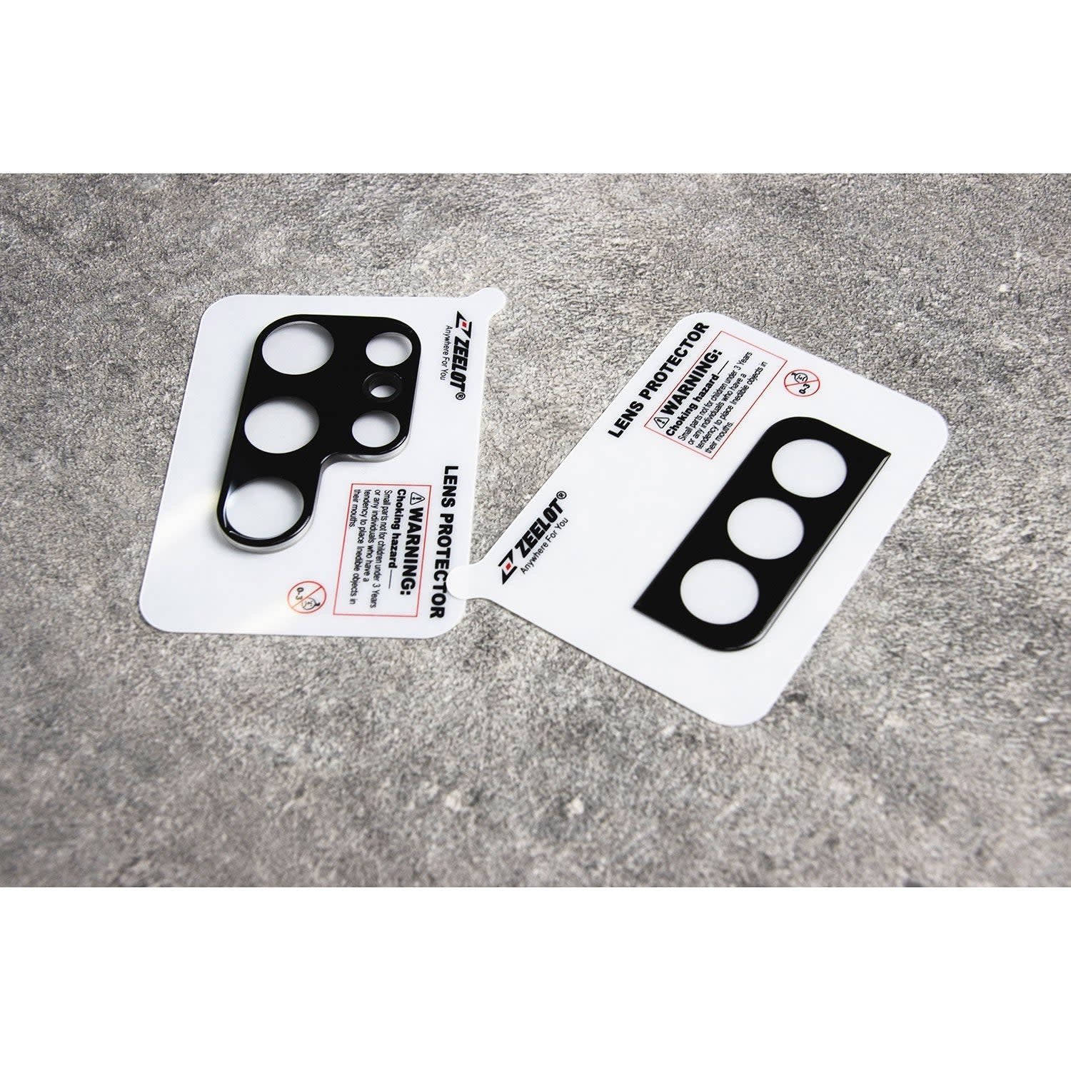 Zeelot Anti Exposure Lens Protector for Samsung Galaxy S22 Ultra - Black