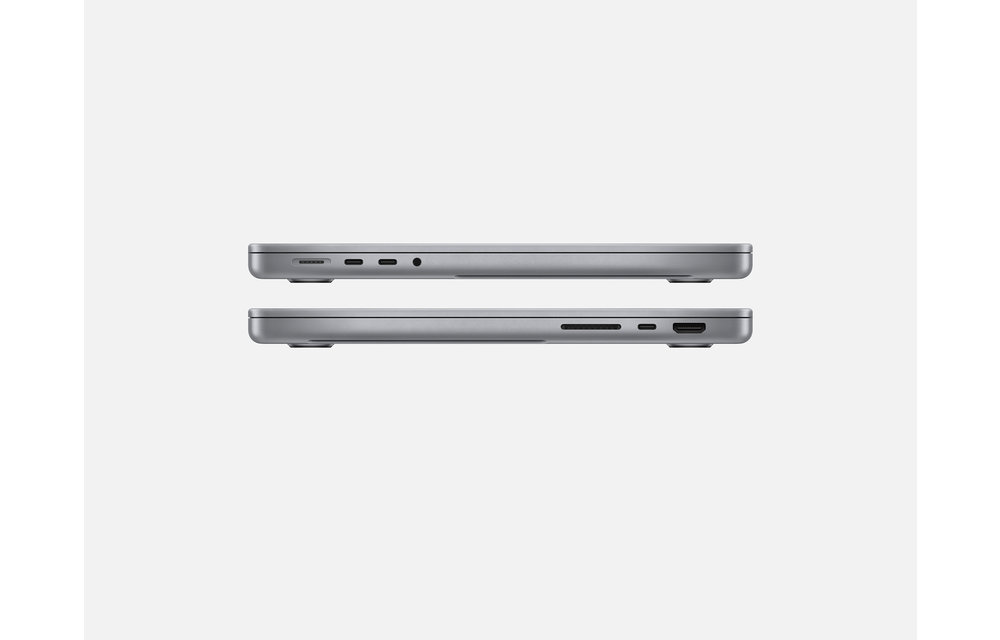 Apple MacBook Pro 14-inch Apple M1 Pro chip with 10‑core CPU and 16‑core GPU, 1TB SSD English/Arabic - Space Gray