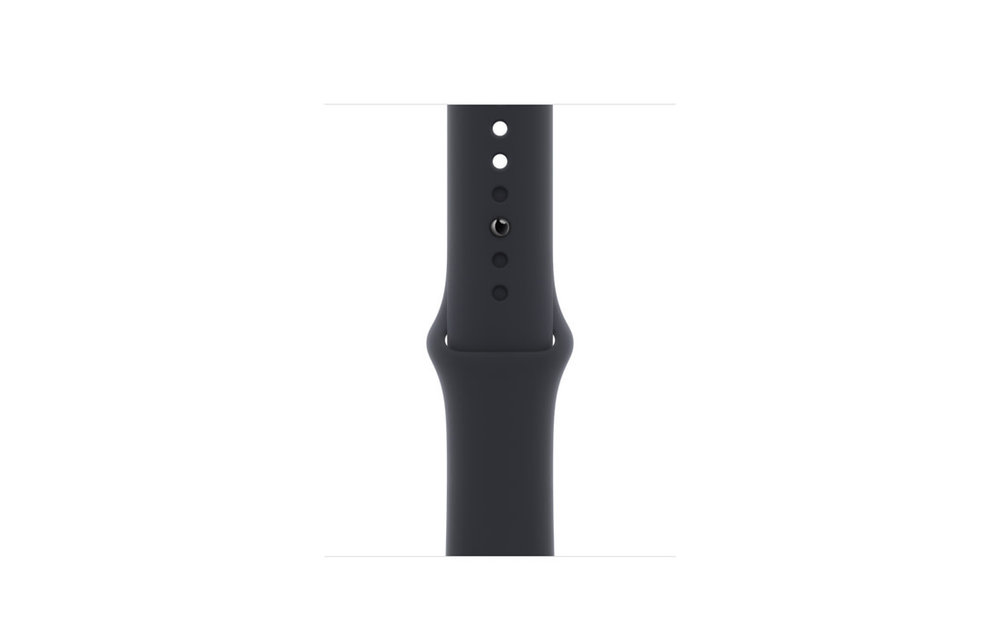 Apple Watch Series 7 GPS + Cellular, 41mm Aluminum Case with Midnight Sport Band - Midnight